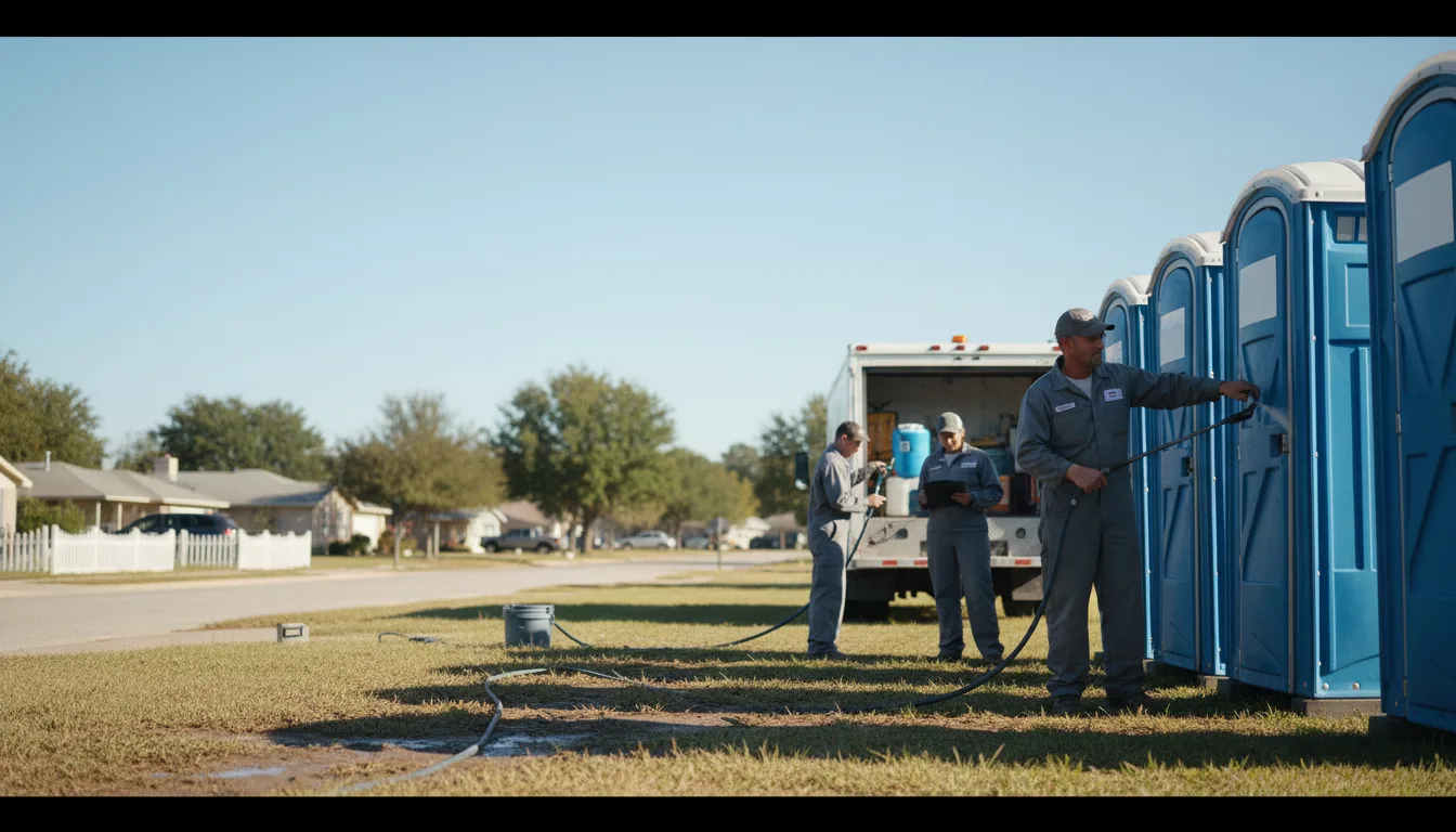 Long-Term Portable Toilet Rental in Petal, MS near me